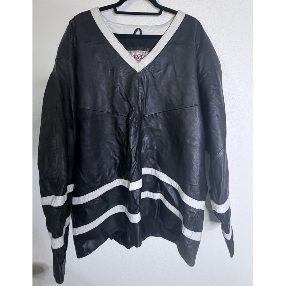 Vtg 90s Planet Hollywood Hockey Jersey Black New Orleans XXL Streetwear RARE